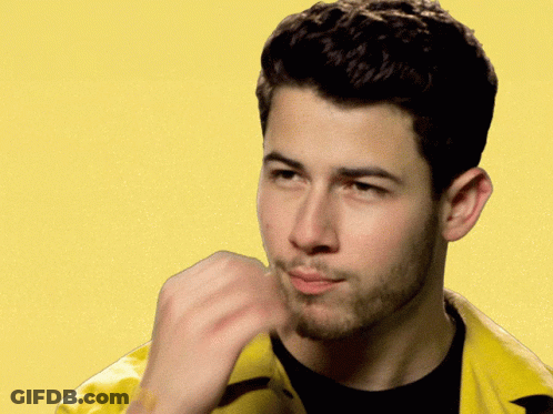 Yummy Nick Jonas GIF