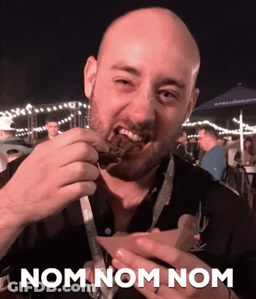 Yummy Nom Nom Ribs GIF
