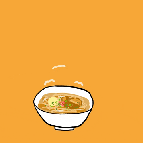Yummy Noodle Soup GIF
