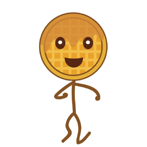 Yummy Pancake Walking GIF