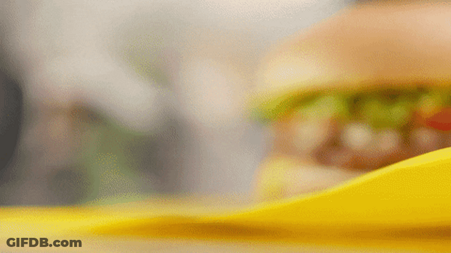 Yummy Whataburger Served GIF