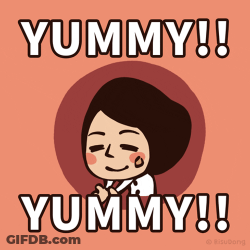 Yummy Yummy Girl Reaction GIF