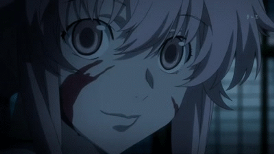 Yuno Gasai Anime Choose GIF
