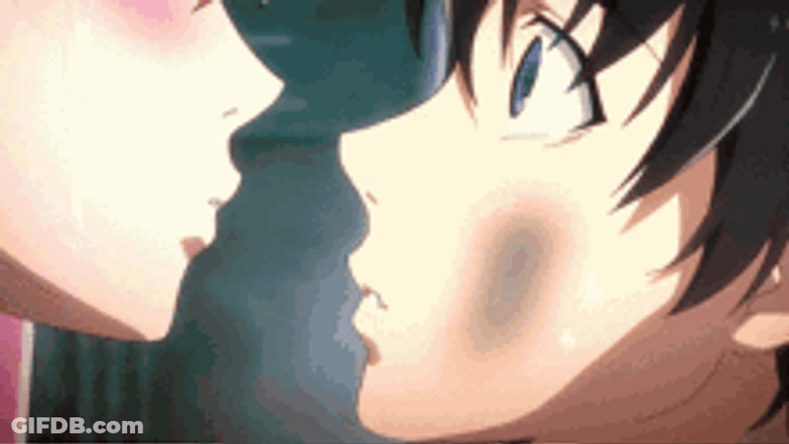 Yuno Gasai Yukiteru Amano Love Kiss Yandere GIF