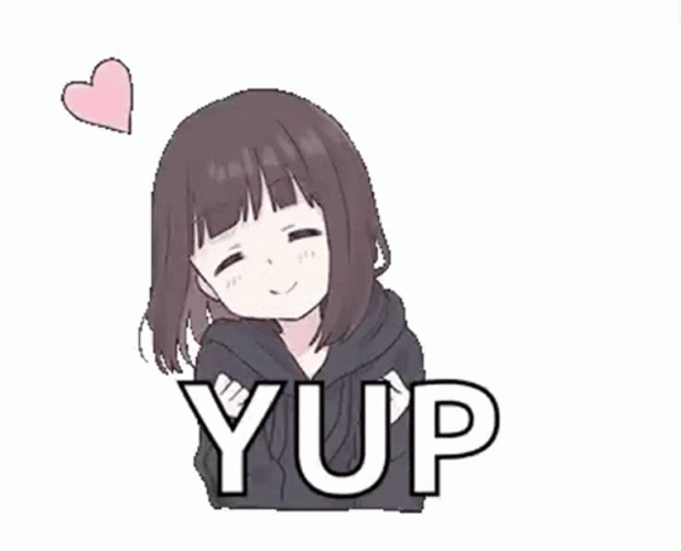 Yup Menhera Chan GIF