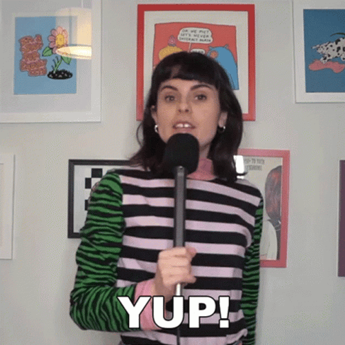 Yup Tara Mooknee GIF