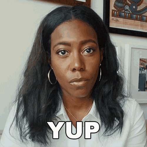 Yup Tiffany Reid GIF