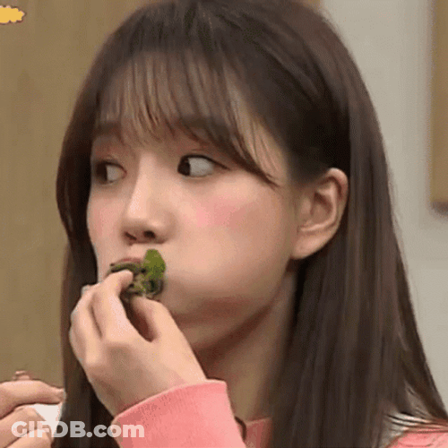 Yuri Gobble Leaves GIF