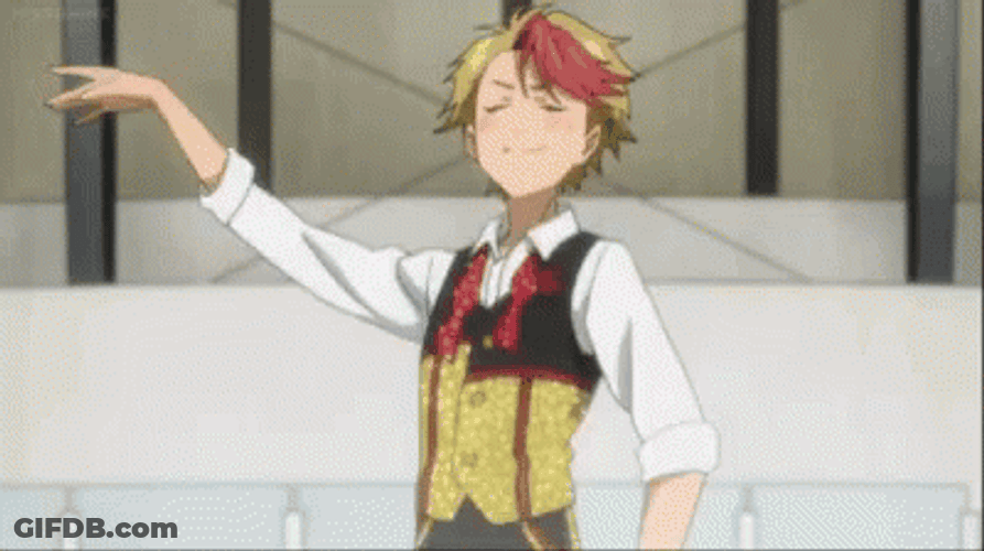 Yuri On Ice Kenjiro Minami Cheering GIF