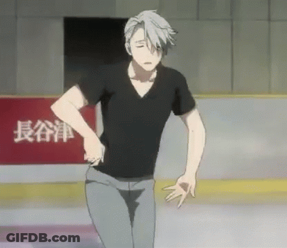 Yuri On Ice Victor Ice Skating Dance GIF