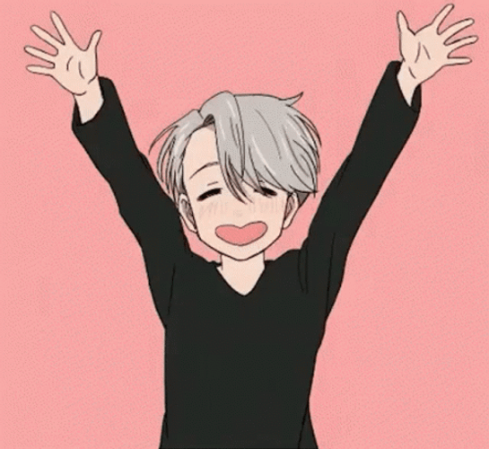 Yuri On Ice Victor Nikiforov Happy GIF
