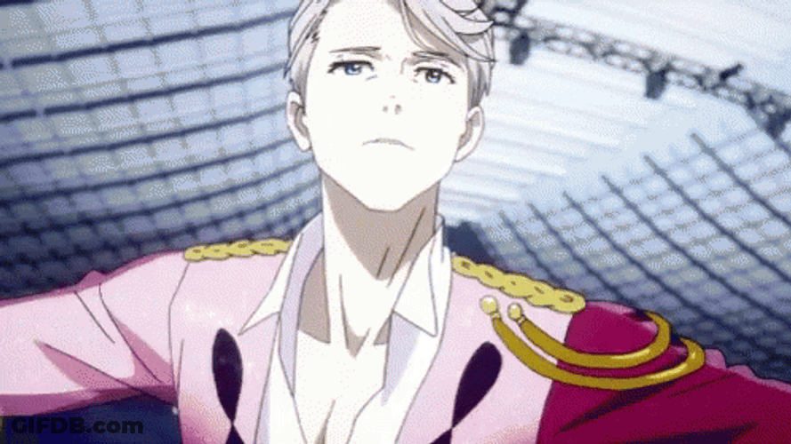 Yuri On Ice Victor Nikiforov Ice Skating GIF