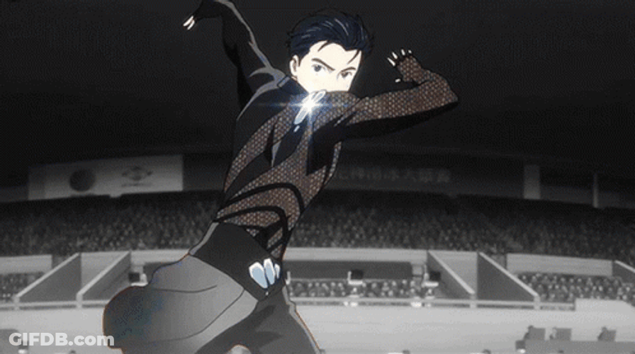 Yuri On Ice Yuri Ice Skating Performance GIF