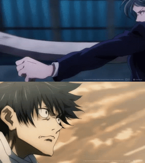 Yuta Okkotsu And Rika Attacks GIF