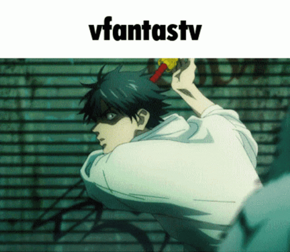 Yuta Okkotsu Swings His Sword GIF