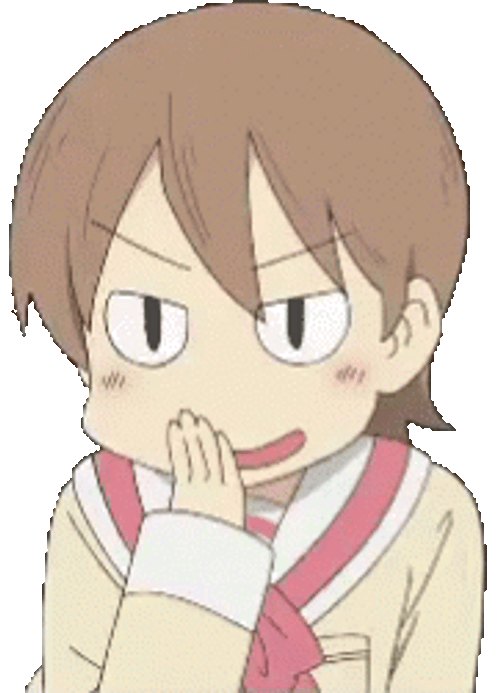 Yuuko Laughing Nichijou GIF