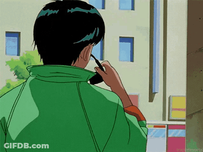 Yuyu Hakusho Cool Yusuke GIF