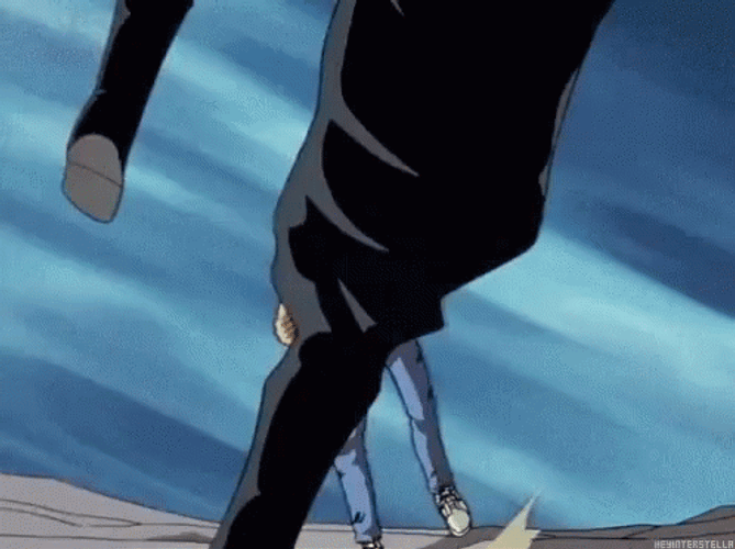 Yuyu Hakusho Hiei And Yusuke GIF