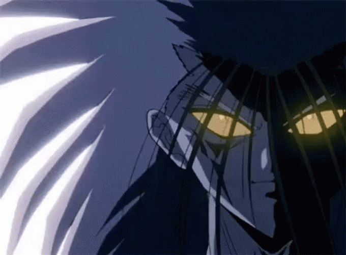 Yuyu Hakusho Yusuke's Mazoku Form GIF