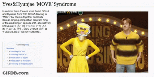 Yves & Hyunjae Move Syndrome Man And Woman GIF