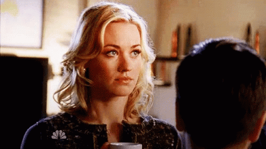 Yvonne Strahovski Chuck Curious Waiting GIF