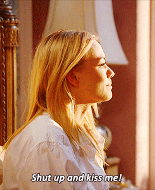 Yvonne Strahovski Chuck Kiss Me GIF