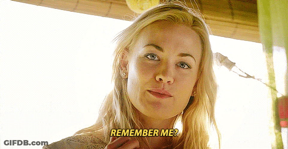 Yvonne Strahovski Dexter TV Show GIF
