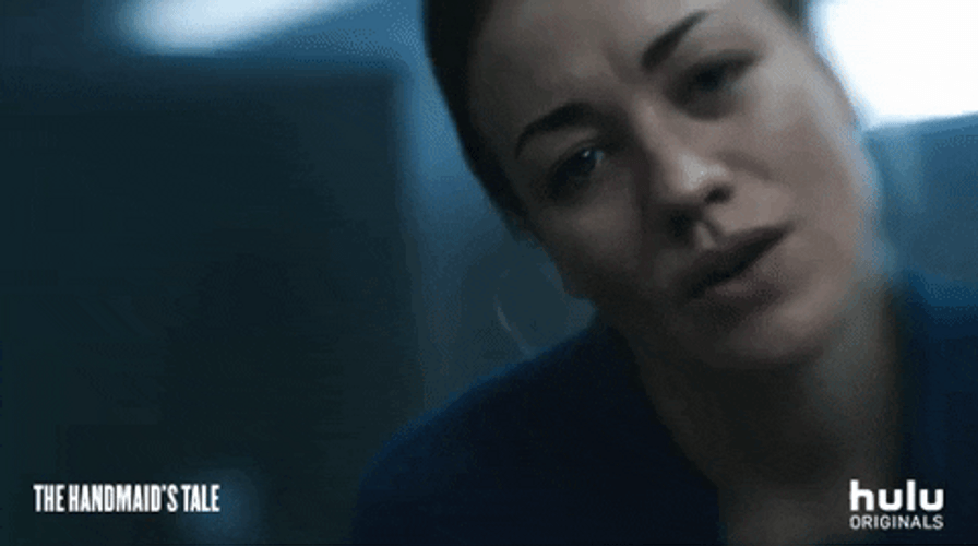 Yvonne Strahovski Handmaid's Tale Serena Joy GIF