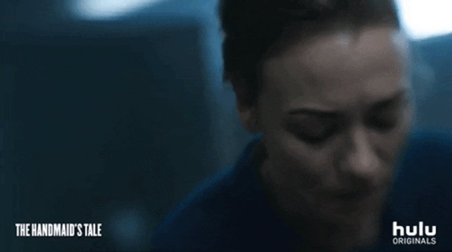 Yvonne Strahovski Handmaid's Tale Serena Talking GIF