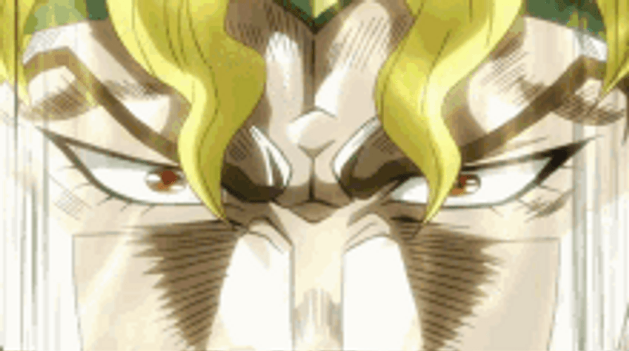 Za Warudo Jojo's Bizarre Adventure Anime GIF