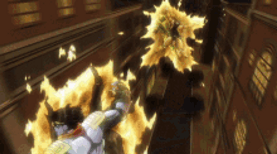 Za Warudo Stop Time Stand Of Dio Brando GIF