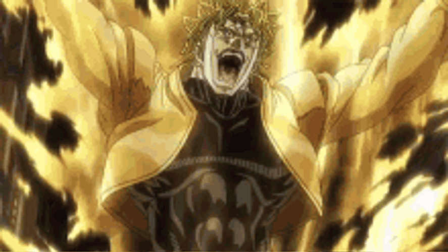 Za Warudo The World Dio Brando's Power GIF