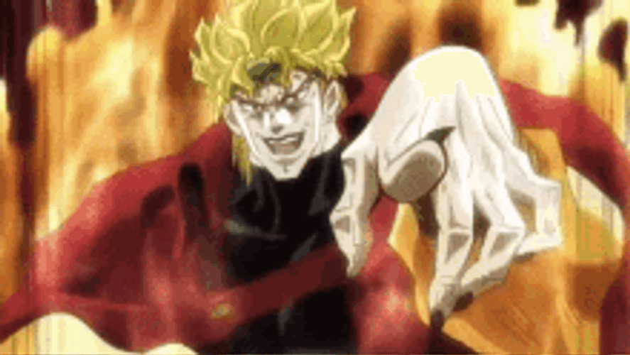Za Warudo The World Dio Brando's Stand GIF