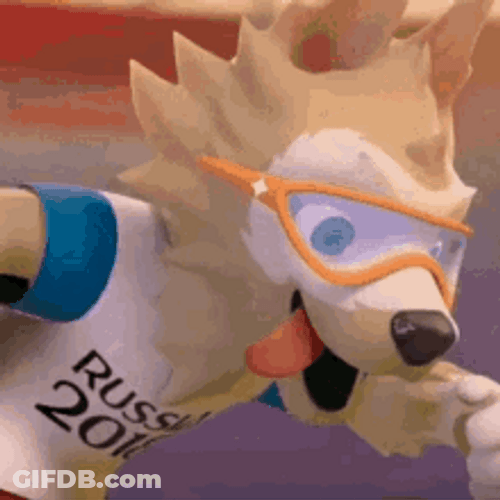 Zabivaka Stick Tongue Out Wink Yiff GIF