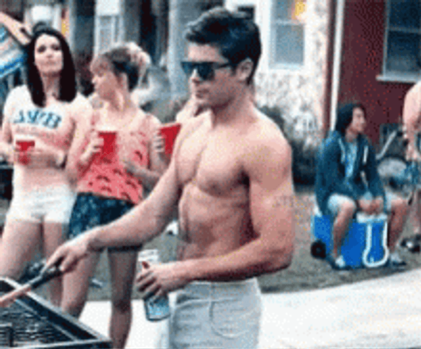 Zac Efron Cookout GIF