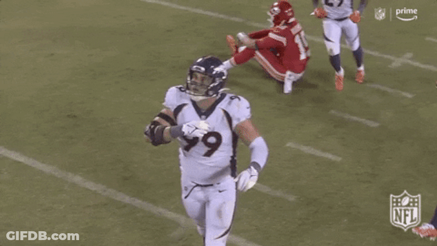 Zach Allen Broncos Spreading Love GIF