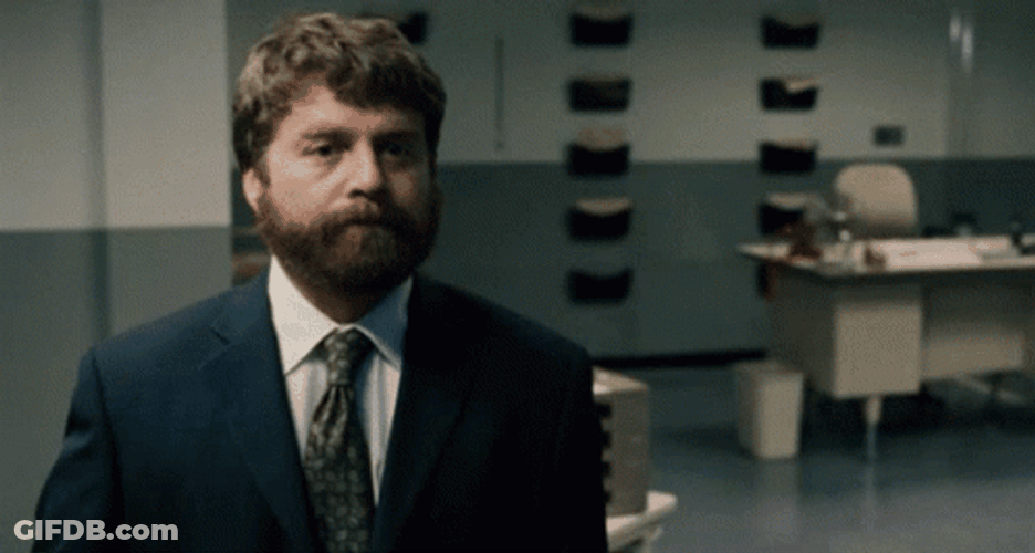 Zach Galifianakis Bad Finger GIF