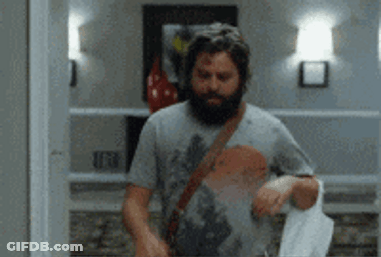 Zach Galifianakis Looking For Mr Chow GIF