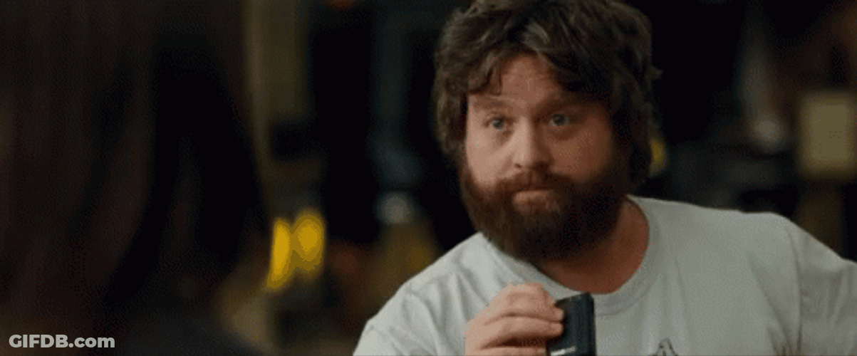 Zach Galifianakis That'll Work The Hang Over GIF