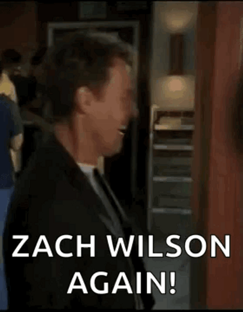 Zach Wilson Again Banging Head GIF