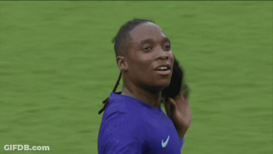 Zambian Barbra Banda Top Head Gesture GIF