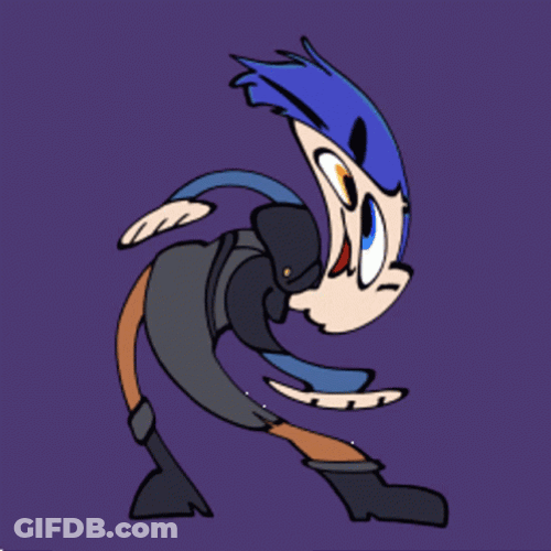 Zanth Dance Head Spinning GIF