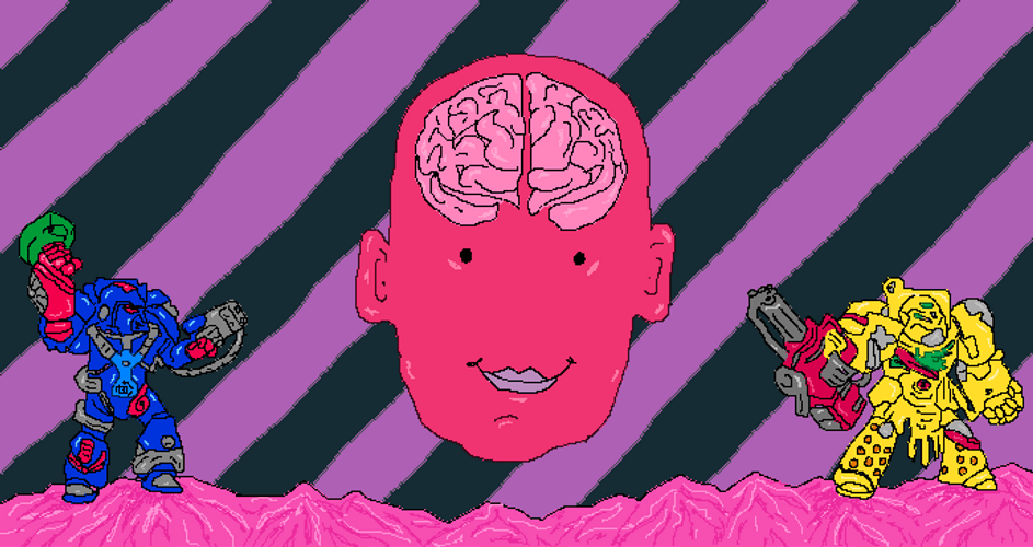Zapping Galaxy Brain Animation Meme GIF