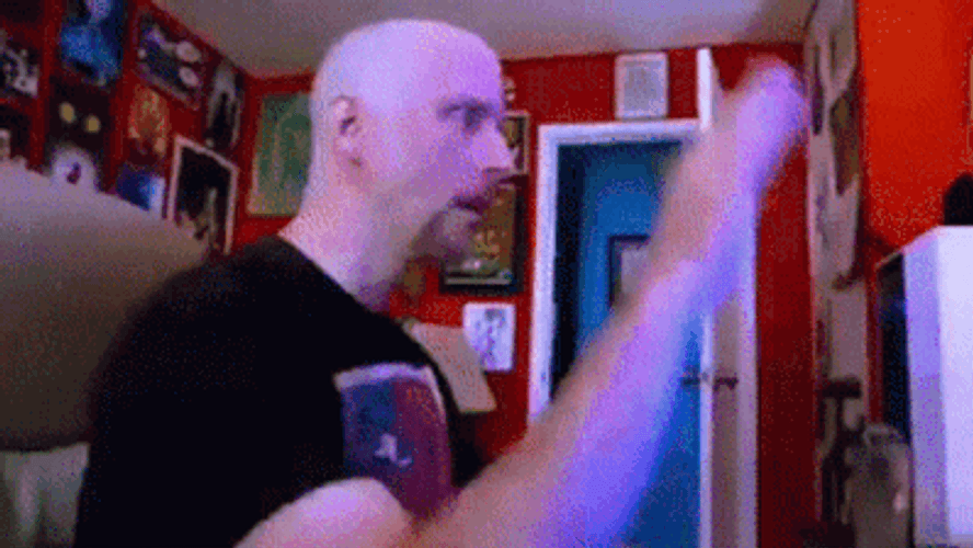 Zareric Pointing Reaction GIF