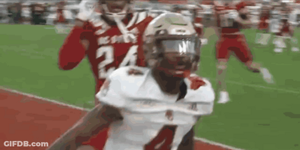 Zay Flowers Got Rough GIF