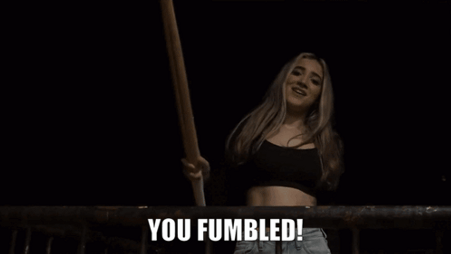 Zayda Steel You Fumbled GIF