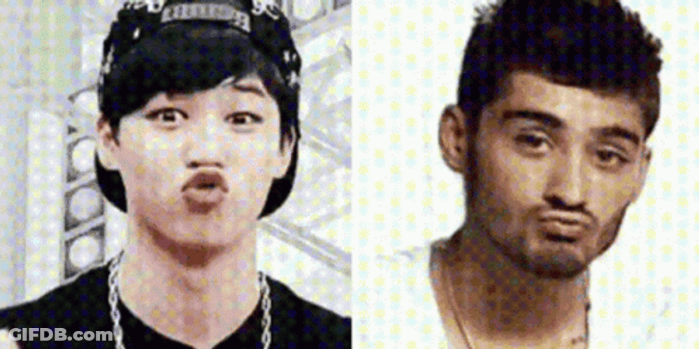 Zayn BTS Jimin Pouting GIF
