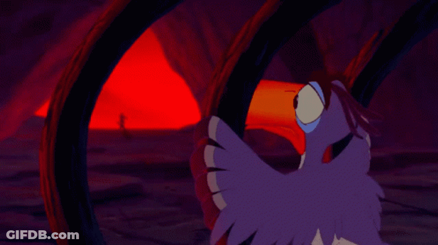 Zazu Let Me Out GIF