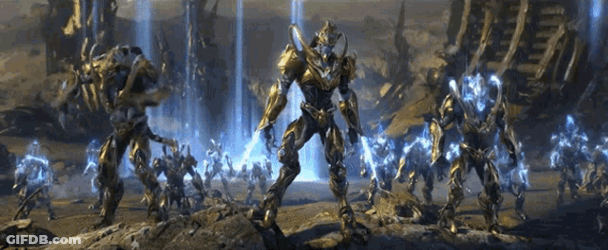 Zealots Starcraft2 GIF