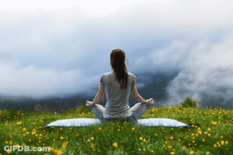 Zen Meditation Retreat GIF